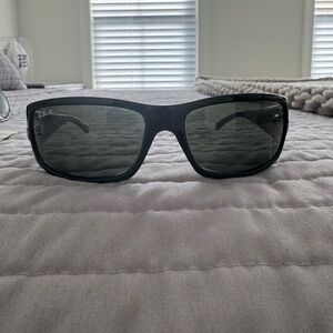 Ray-Ban Dark Frame Sunglasses for Men